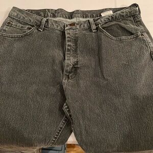 Wrangler Relaxed men’s 36 X 29  gray jeans straight boot ,perfect